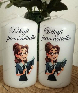 Svíčky pro paní učitelky SU02