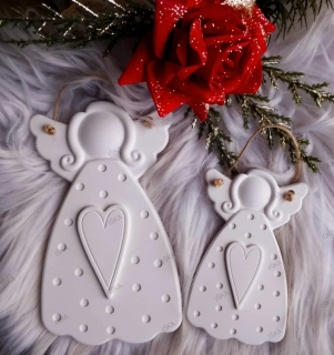 Andělka se srdíčkem